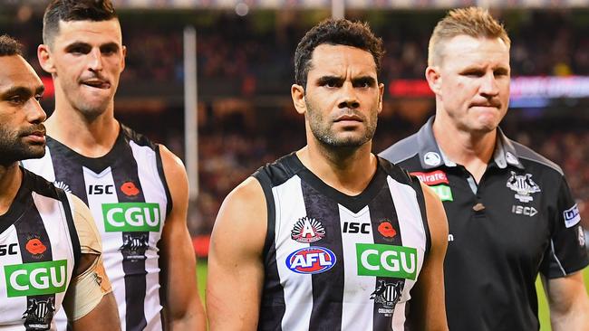 Wells says the Pies have welcomed him, with coach Nathan Buckley firmly in his corner. Picture: Getty Images