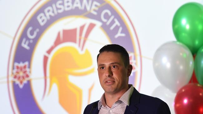F.C Brisbane City Gladiators bid chairman Rob Cavallucci.