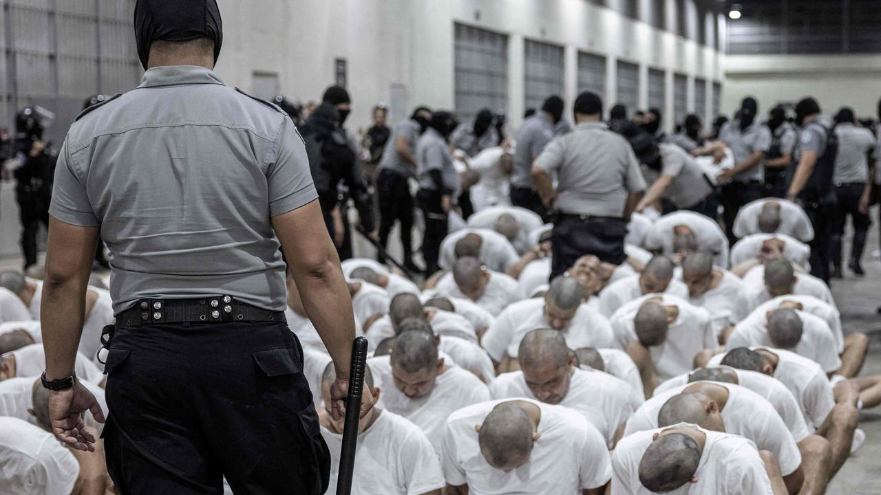 The new arrivals. Picture: El Salvador’s Presidency Press Office/AFP