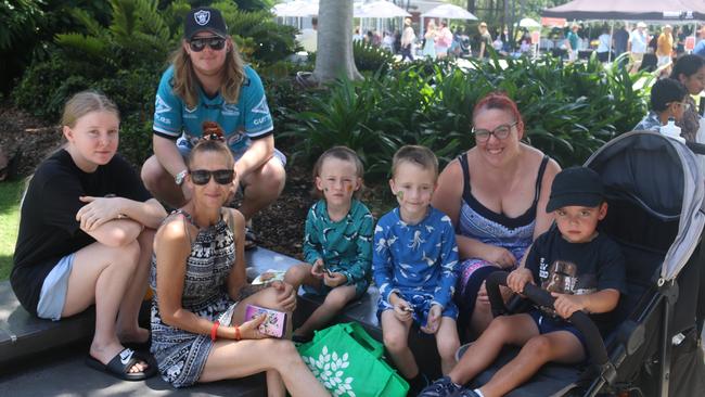 Australia Day celebrations at the Nicholas Precinct, Ipswich. January 26, 2023. Picture: Nicola McNamara