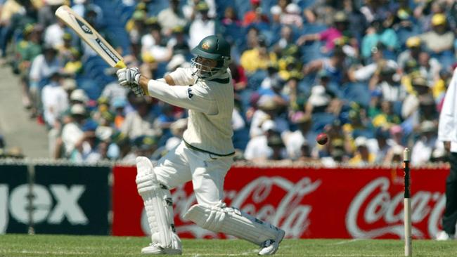 Harris’ style has been compared to that of champion Test opener and current coach Justin Langer (pictured).