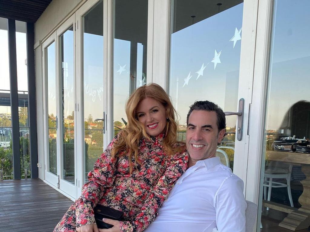 Almost six months after she split from husband Sacha Baron Cohen, Hollywood star Isla Fisher has copped a post-divorce blow. Picture: Instagram