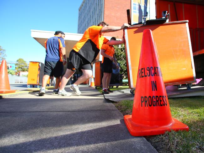 About 250 Ryde Council staff were moved out of the Civic Centre, on the western side of Devlin St, in 2016.