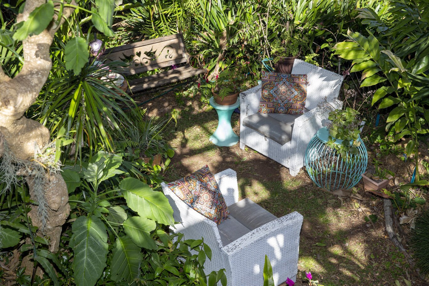 Garden For Good. Charmaine and Peter Williamson. Picture: Sarah Marshall