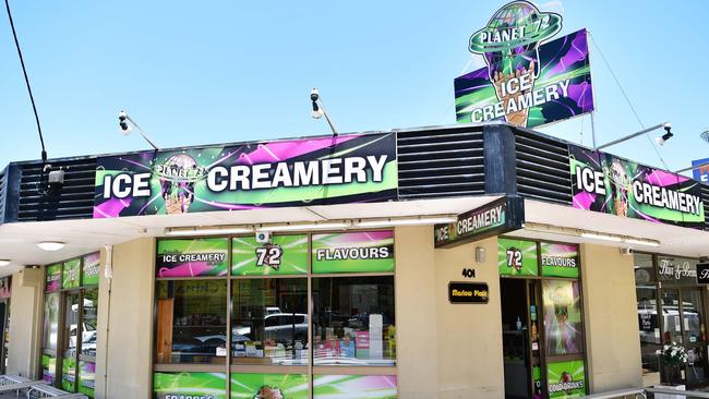 Planet 72, Hervey Bay, was voted as the best ice creamery in Australia in October, 2022. Photo: Patrick Woods.