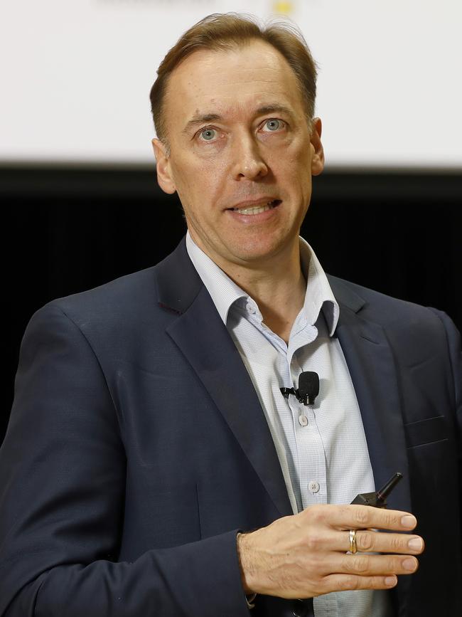 Commonwealth Bank head of retail banking Angus Sullivan. Picture: Chris Pavlich