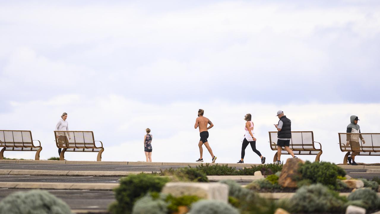 Some people have been fined for sitting on park benches. Picture: Darren Leigh Roberts