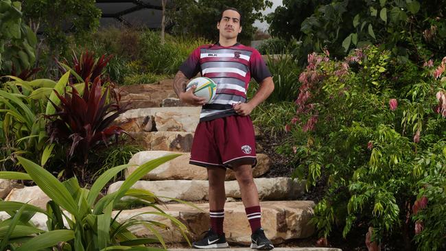 Chase Russ from Nerang Bulls is ready for the Gold Coast District Rugby Union season-opener. Picture: Glenn Hampson