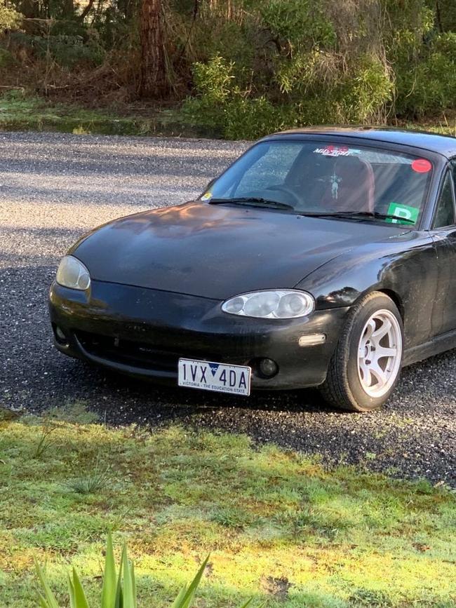 A car has been stolen by two men, one armed with a firearm, in the state's North-West. Picture: Tasmania Police.