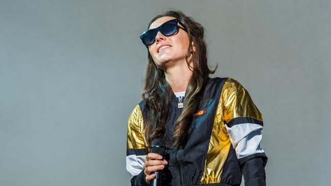 Amy Shark at Splendour in the Grass earlier this year. Picture: Ian Laidlaw.