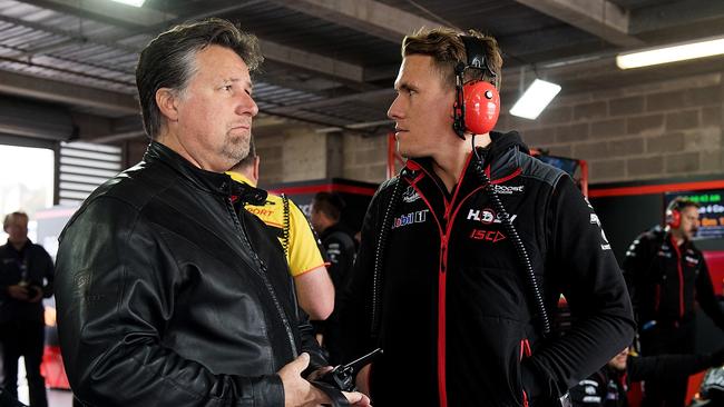 Michael Andretti (left) and Ryan Walkinshaw of Walkinshaw Andretti United. Picture: Getty Images