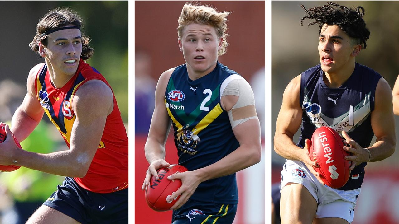 Top 30 AFL Draft Power Rankings: Ben Camporeale, Levi Ashcroft and Isaac Kako.