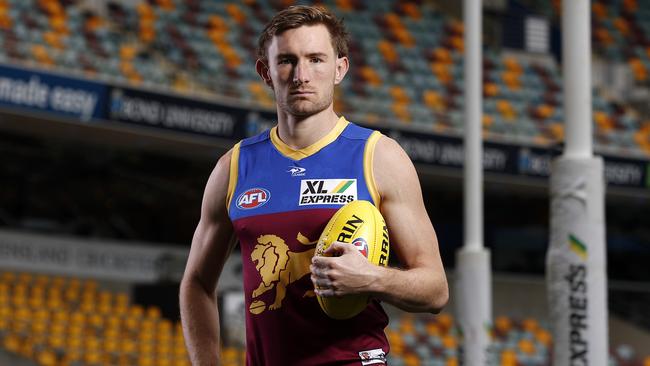 Brisbane Lions star Harris Andrews has been told to ‘play like a man’. Picture: Josh Woning