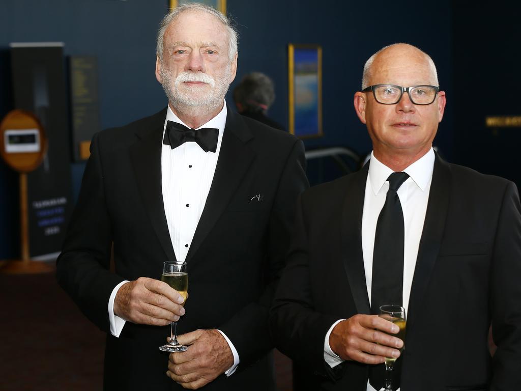 2020 Tasmanian Theatre Awards at Wrest Point. (L-R) Anthony Phillips and Peter Bevan of Lalla. Picture: MATT THOMPSON