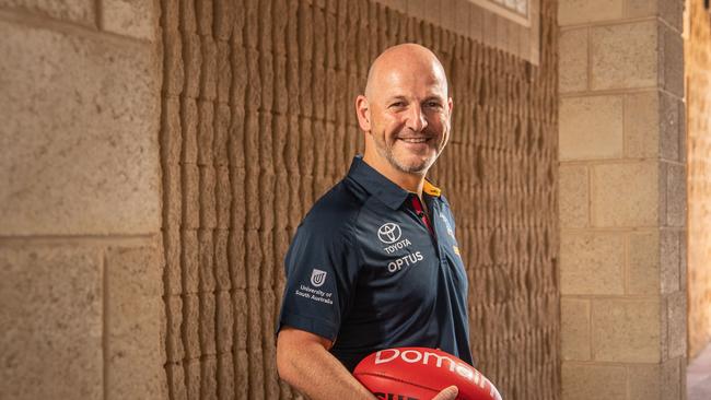 New Adelaide Crows head of football Adam Kelly pictured at the club’s West Lakes headquarters. Picture: Brad Fleet