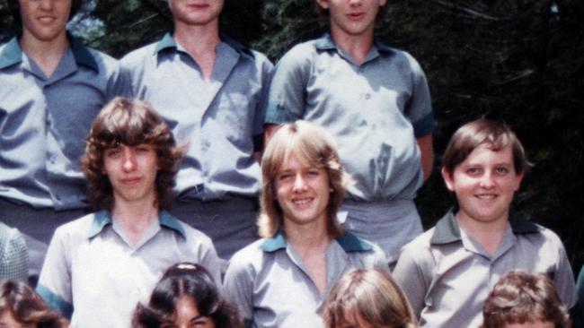 Future global superstar Keith Urban in Year 10 at Caboolture State High School. Picture: Supplied.