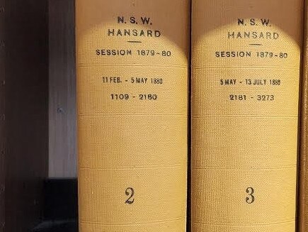 Hansard Volume 1 from the 1879-1880 sessions has been “misplaced” from the state parliamentary library.