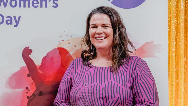 Winner of the Coffs Coast Woman of the Year, Emma Aspden. Photo: Jay Black / And the trees photography