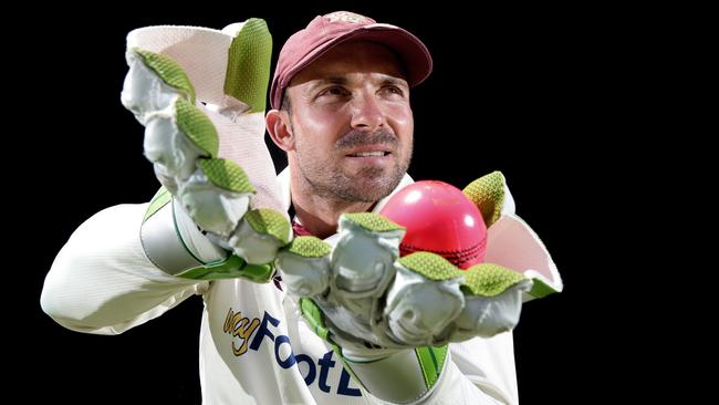 Chris Hartley is on verge of breaking Sheffield Shield record for most dismissals. Picture: Mark Calleja