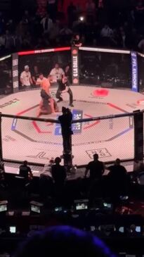 MMA fighter won't show off again after this