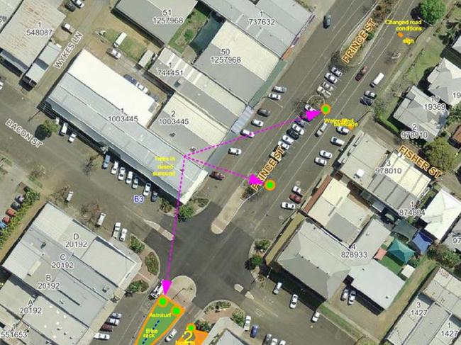 Prince Street corner with Bacon Street – initial concept design, widen footpaths, trial nose in parking, bike racks, traffic calming.