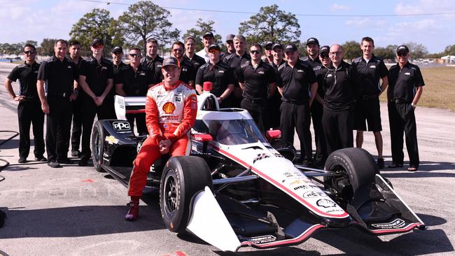 Scott McLaughlin impressed Team Penske in his IndyCar test in the United States early in 2020.