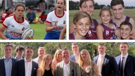 Young Rugby Sevens talent Piper Simons learned to tackle thanks to her seven brothers.