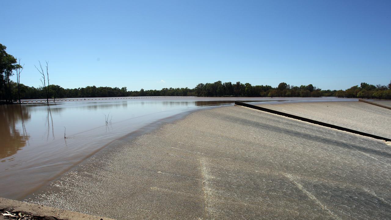 INVESTIGATION: Thieves have targeted the mechanical operation shed at the Chinchilla Weir. Pic: Adam Head