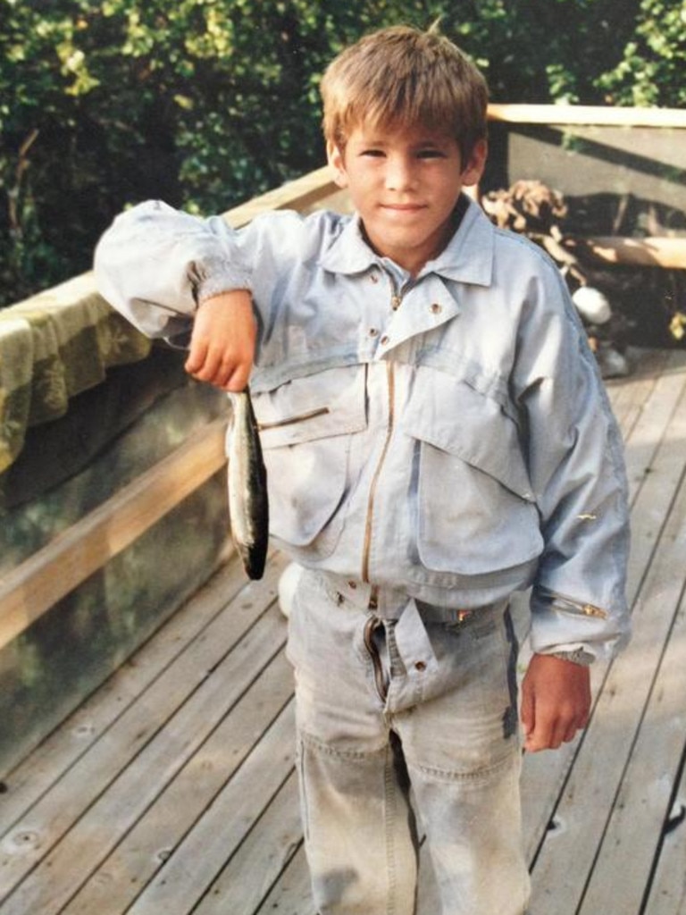 Ryan Reynolds ... “As I soon understood, fly fishing had nothing to do with pulling a trout out of your pants to surprise your brothers.” Picture: Twitter