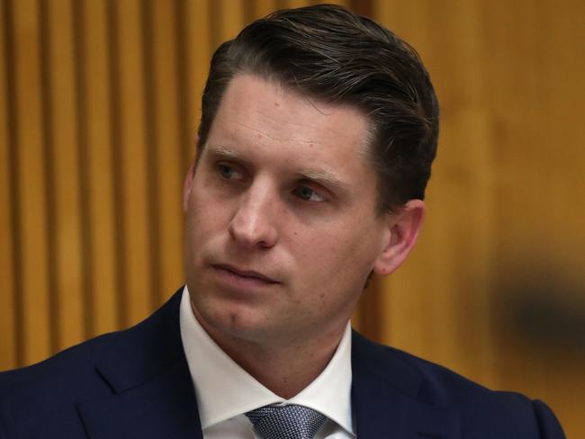 Andrew Hastie’s remarks about China has opened up cabinet divisions. Picture: Gary Ramage