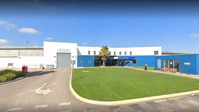 A custodial officer at Port Phillip Prison suffered a broken nose after he was punched by a remand prisoner.