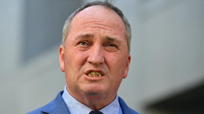 ‘Issues were brought to my attention but no complaints were ever made’: former deputy prime minister Barnaby Joyce. Picture: AAP