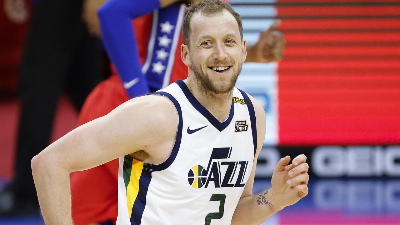 Joe Ingles of the Utah Jazz.