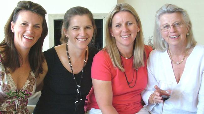 Sisters Sally Boileau, Shayne Higson, Kerrie Winning and their mother, Jan Ryder.