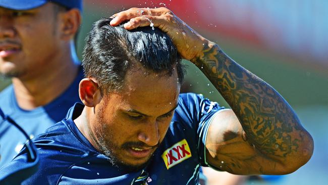 Ben Barba is the Cowboys’ star recruit. Picture: Zak Simmonds