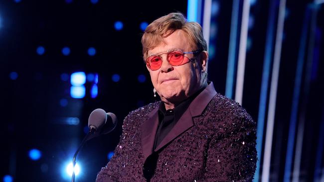 Elton John secretly battled a severe eye infection that has left him with limited vision in one eye. Picture: Theo Wargo/Getty Images