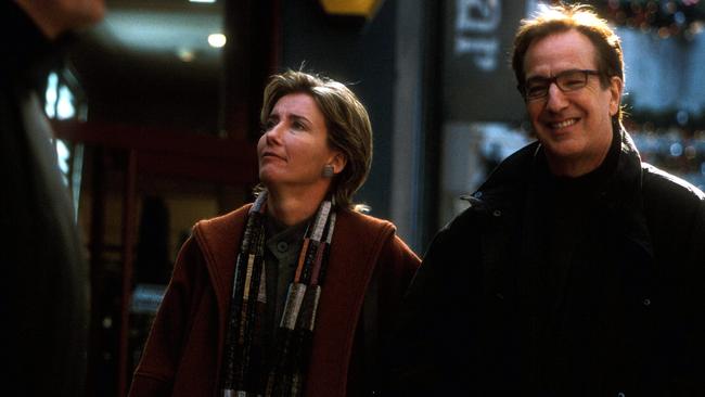 … they’d learn much more about real relationships by watching Emma Thompson and Alan Rickman’s married couple.