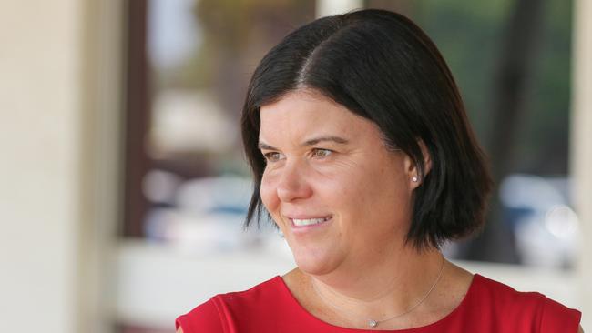 Health Minister Natasha Fyles said the vouchers were a crucial incentive to encourage people to holiday at home. Picture: Glenn Campbell