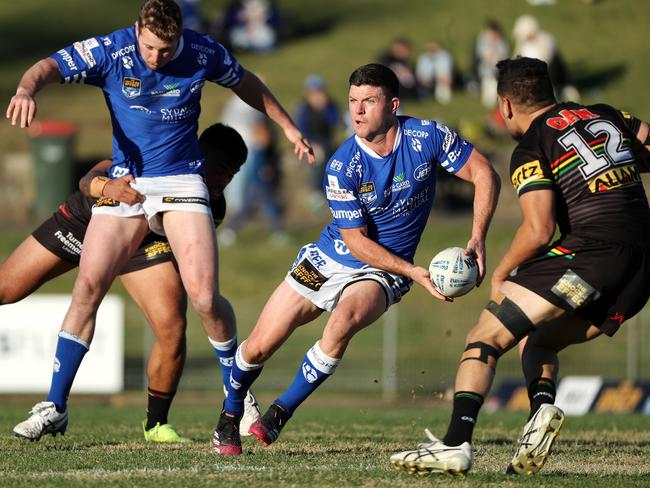 Chad Townsend, who will be at the Cowboys in 2022, was tidy for the Newtown Jets. Picture: Tim Hunter.