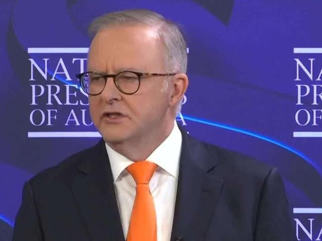 Albanese’s National Press Club speech had ‘little in it’