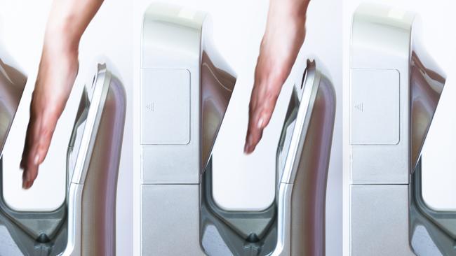 A modern, high speed hand dryer. Picture: Thinkstock