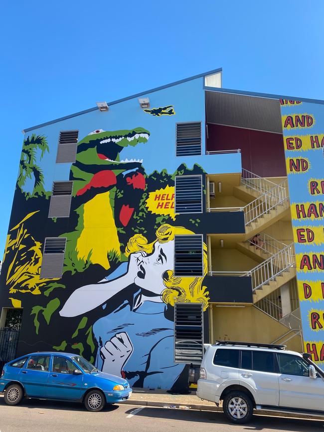 Darwin’s Shadforth Lane took out third place for best street art laneway in the 2022 Australian Street Art Awards.