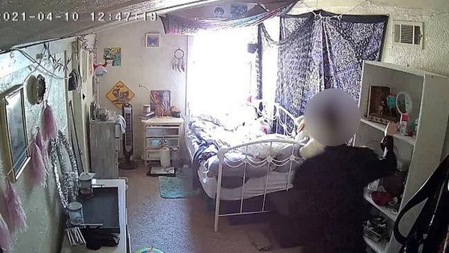 Two women put in hidden cameras to see if their flatmate was creeping into their rooms. Picture: Kennedy News