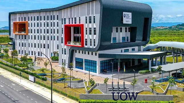 The University of Wollongong's new Batu Kawan campus in Penang, Malaysia