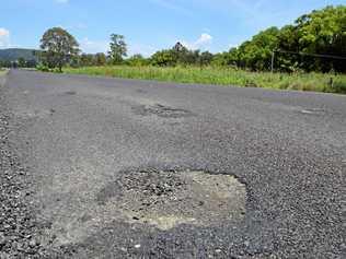 Are you sick of driving into potholes? Picture: Hamish Broome / The Northern Sta