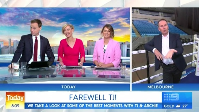 Today Show's awkward Tony Jones farewell