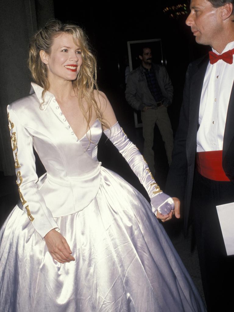 Kim Basinger at the Oscars in 1990. Picture: Getty