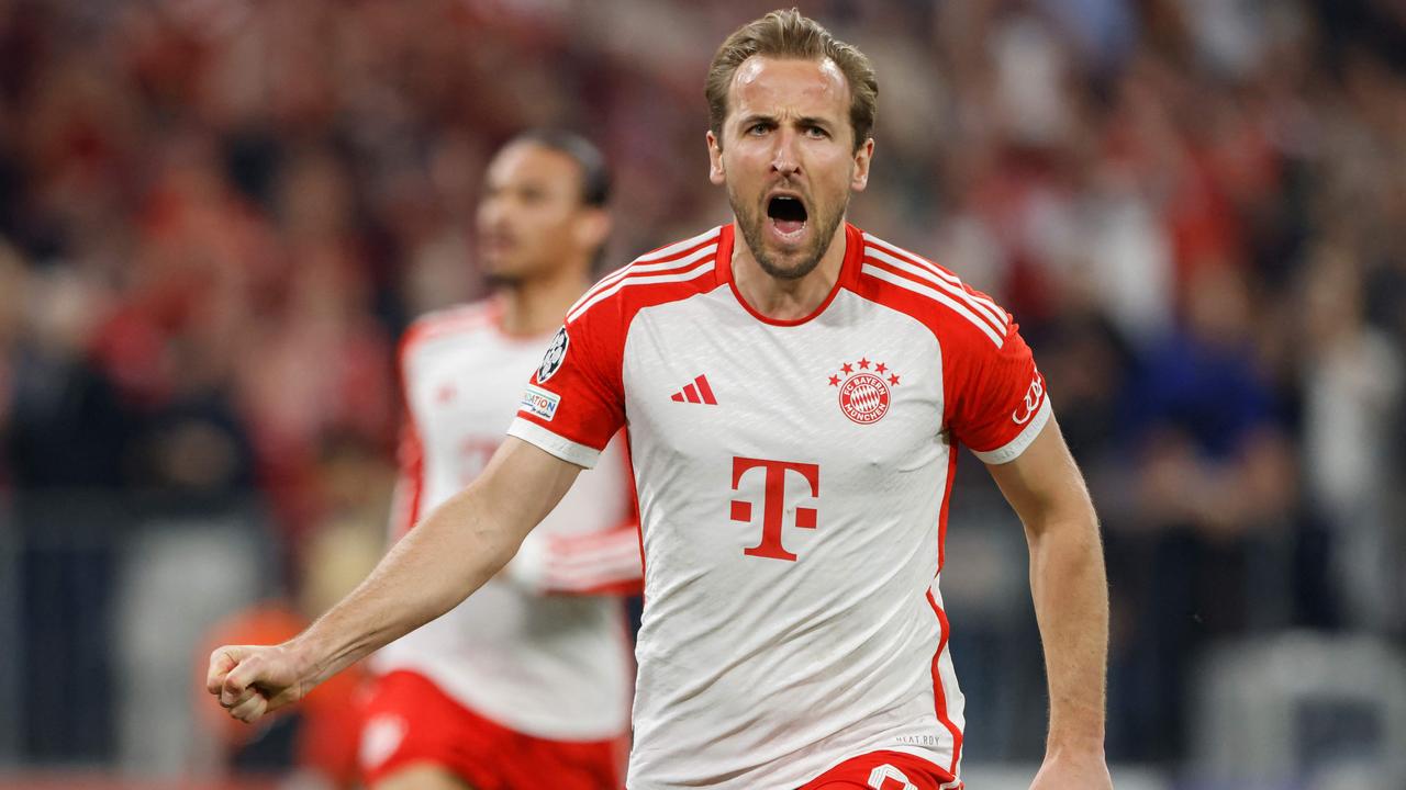 Kane converted from the penalty spot to put Bayern ahead in the second half. (Photo by Michaela STACHE / AFP)