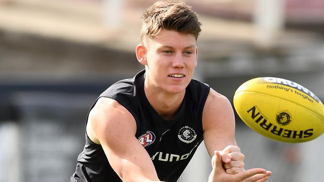 Sam Walsh has a bye this week and will be a popular trade to reach Lachie Neale Picture: Quinn Rooney/Getty Images.