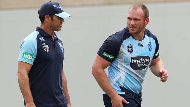 NSW coach Brad Fittler was another willing to give Lodge a chance. Image: Phil Hillyard